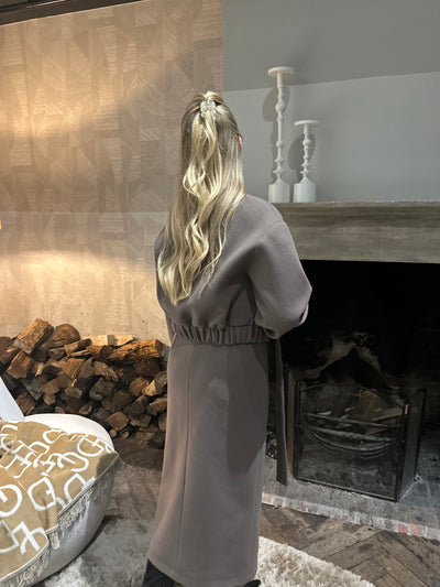 Jacket sophie IN-SO-25 Choco brown