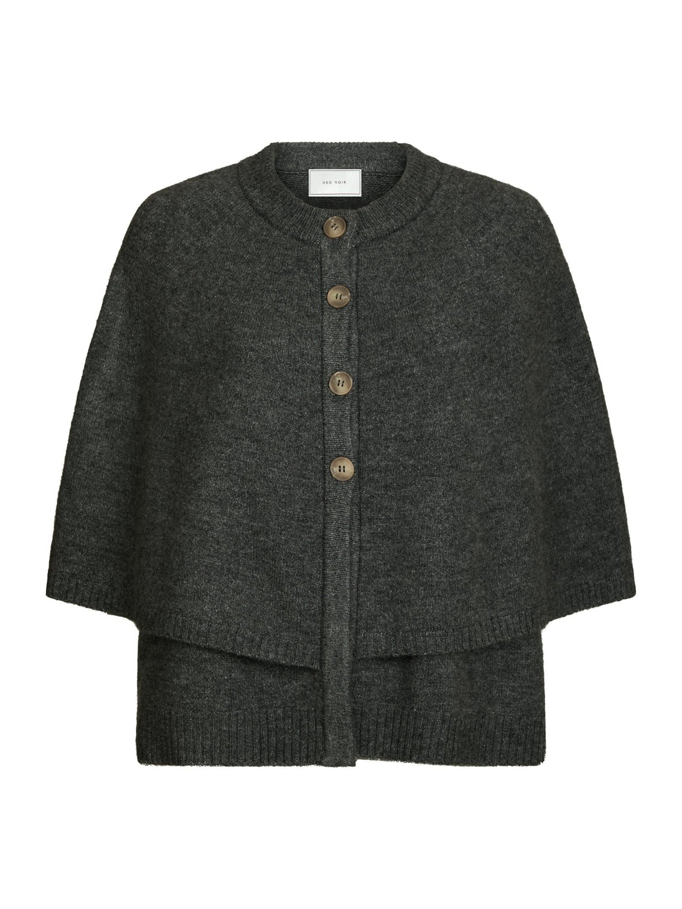 Cape knit josei double 165798 Grijs