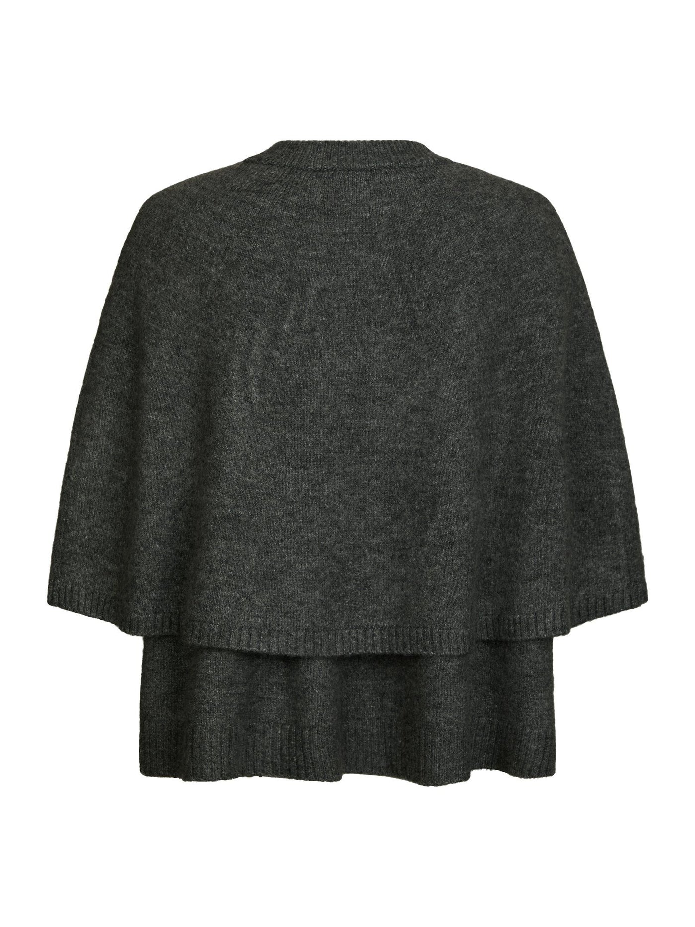 Cape knit josei double 165798 Grijs