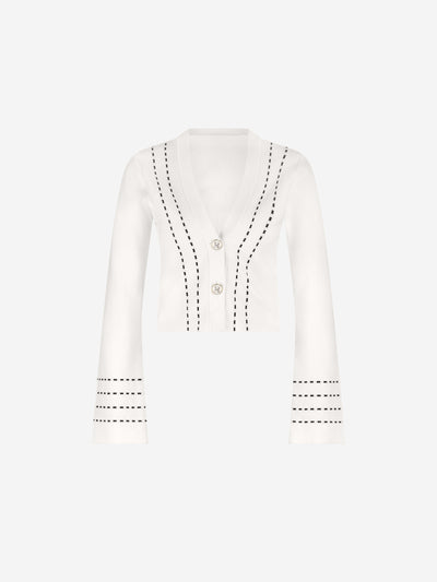 Cardigan Ilena FH-645-2504 Star white