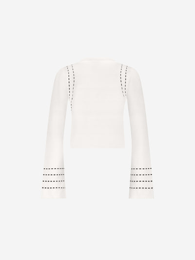 Cardigan Ilena FH-645-2504 Star white
