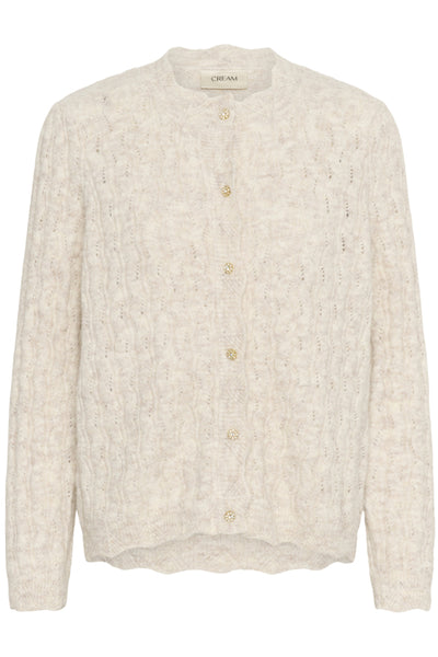 Cardigan crjunah 10614228 Oat melange grey