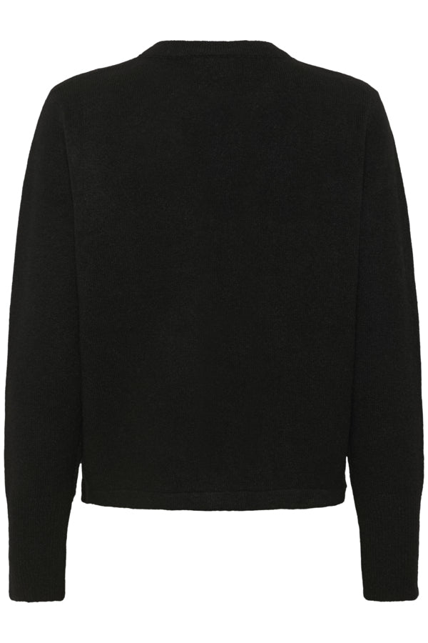Cardigan kaniel knit 10510481 Black deep