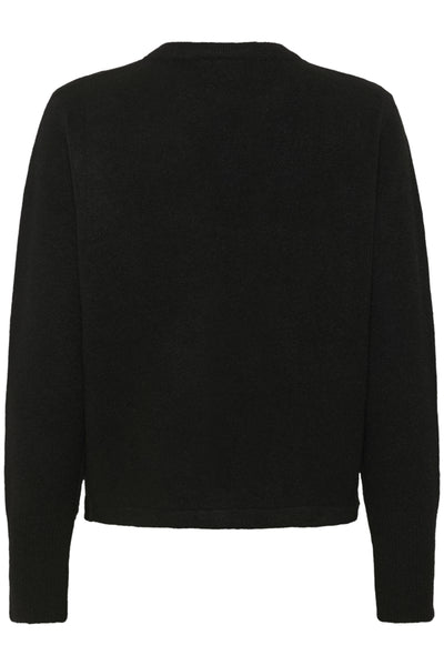 Cardigan kaniel knit 10510481 Black deep
