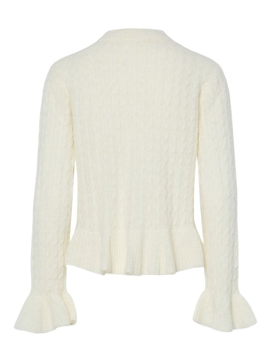 Cardigan knit yasnuma 26037959 Birch