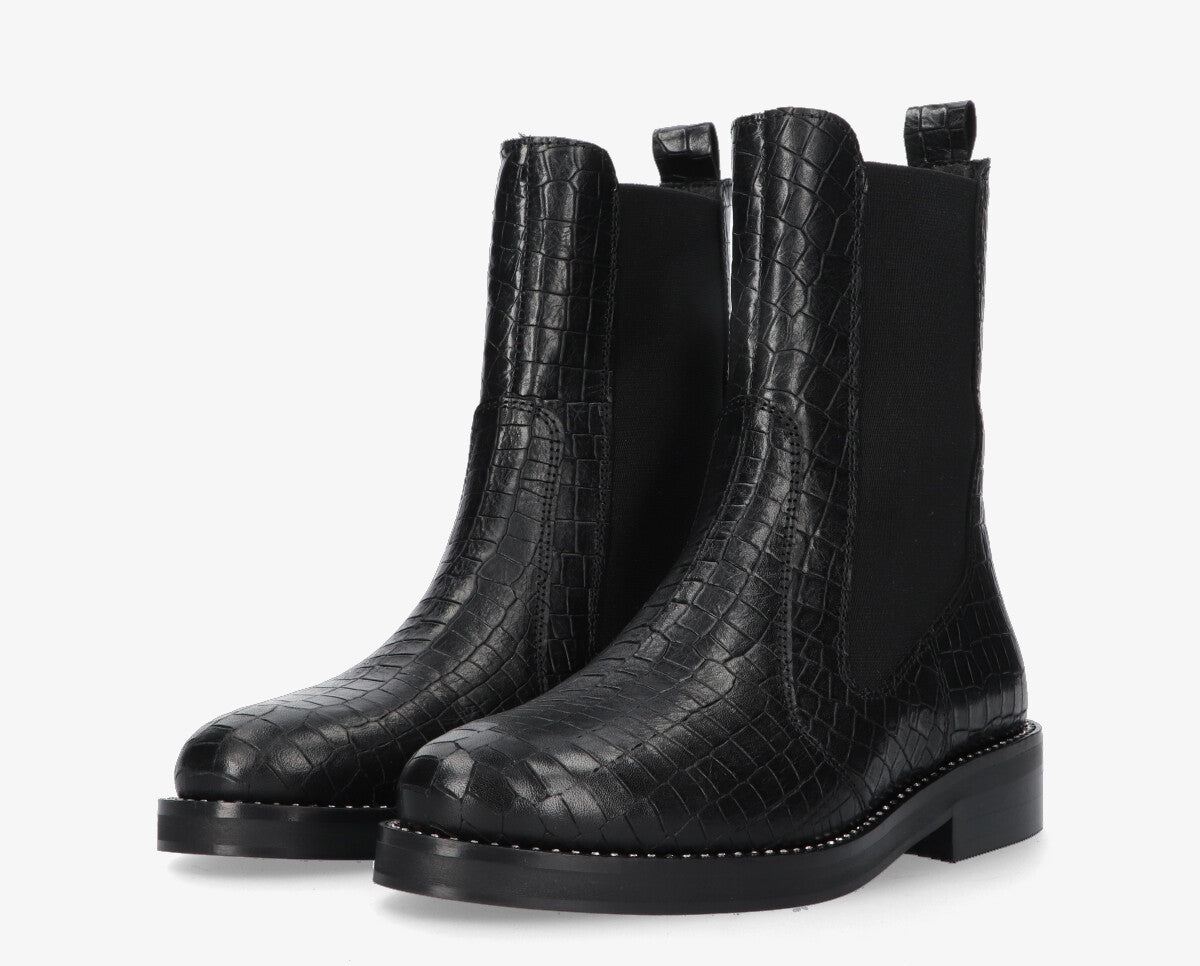 Chelsea boot pleun leather 2-a Black