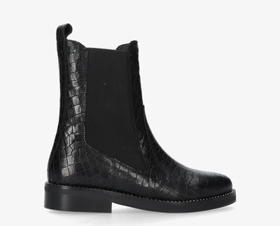 Chelsea boot pleun leather 2-a Black