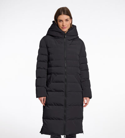 Coat long padded  keilafur.7002511 Black