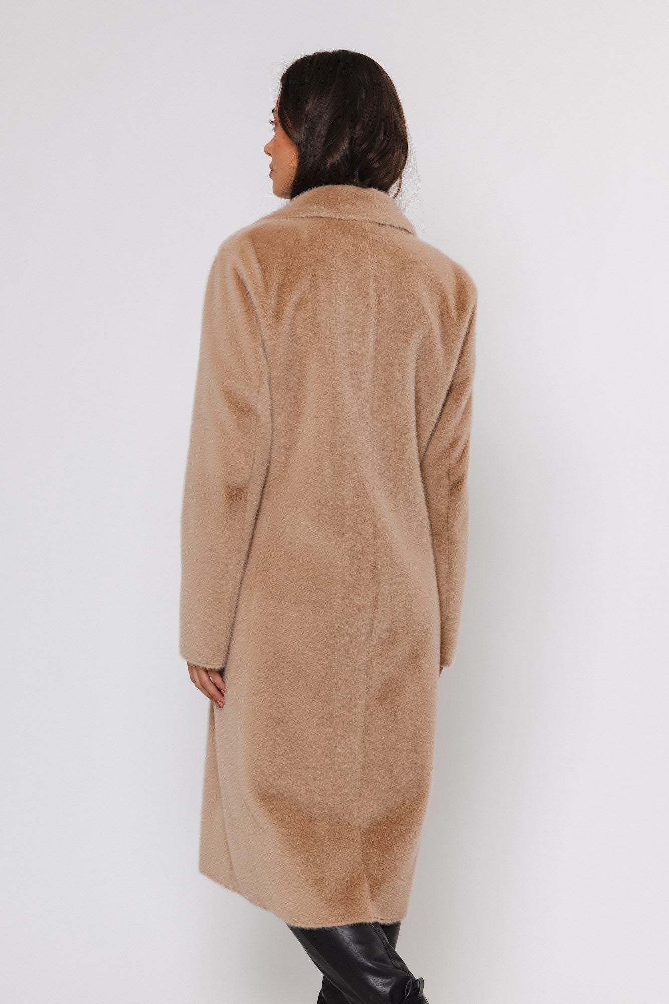 Coat saami saami.7002411 Sand