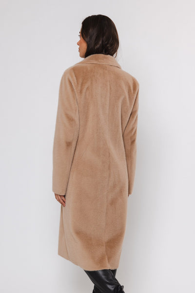 Coat saami saami.7002411 Sand