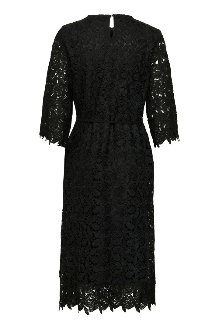 Dress KAemilia lace 10509130 Black deep