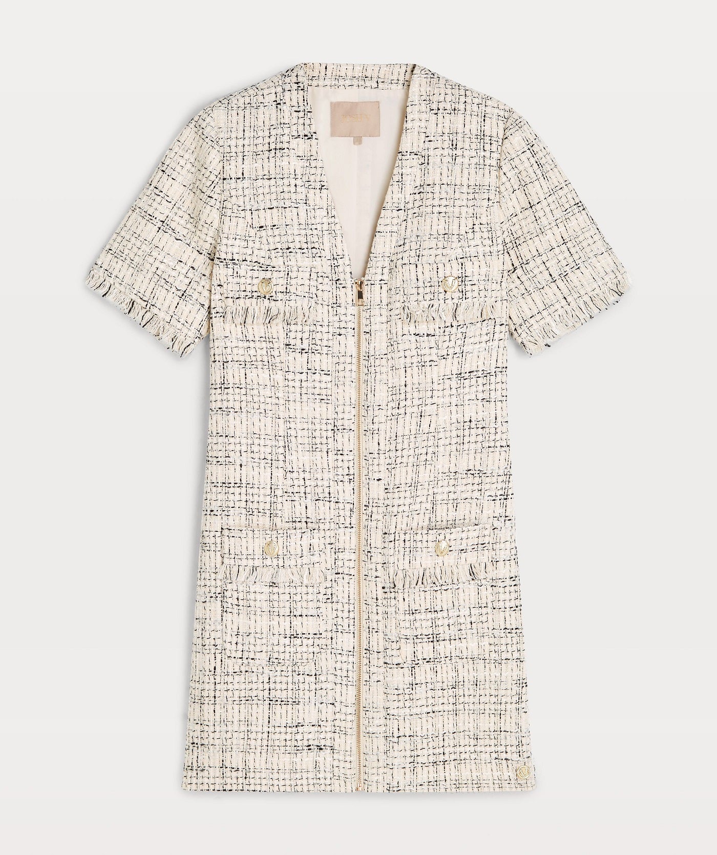 Dress dee JV-2306-0402 Cocoon white
