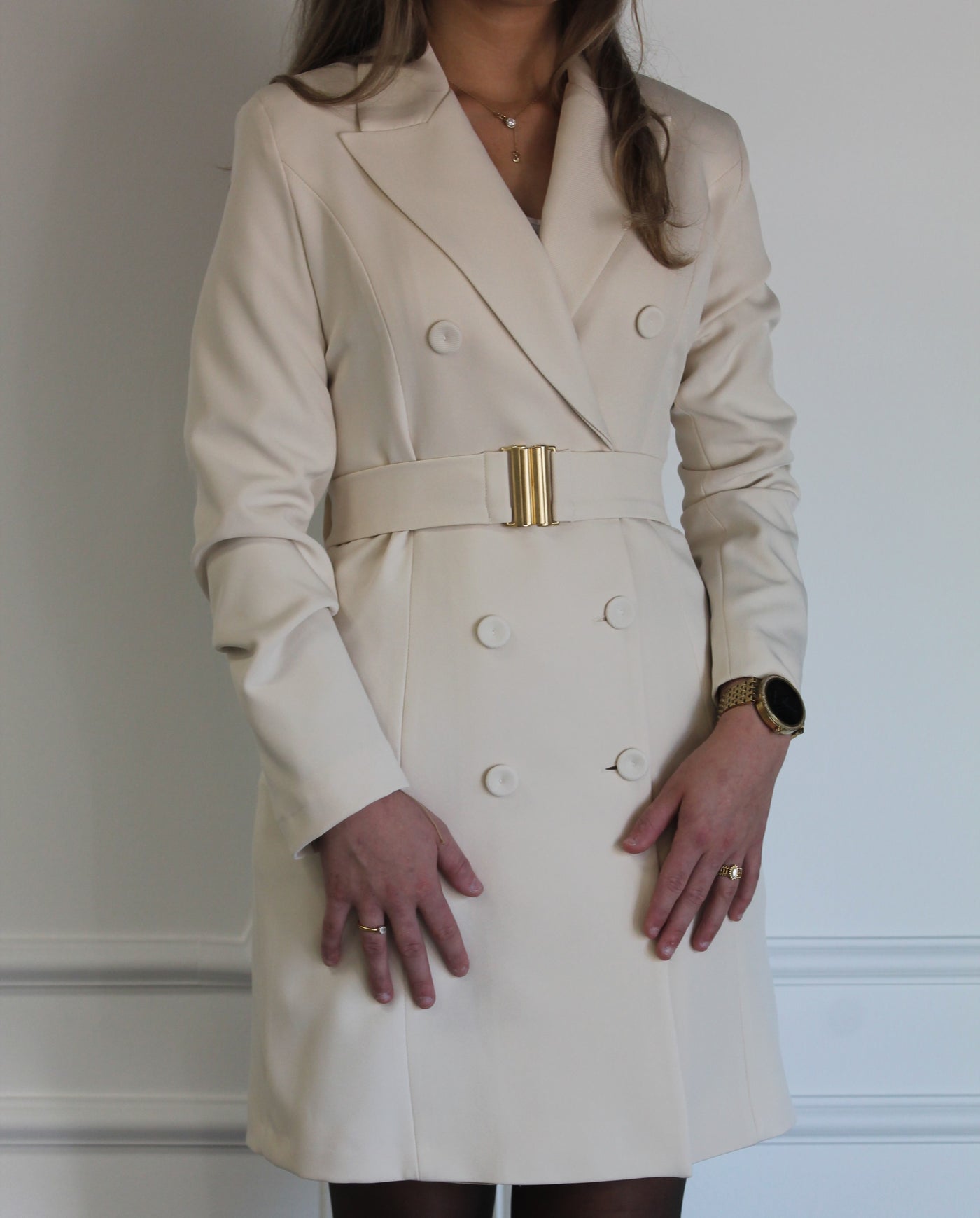 Dress eogan A23PAB0251ABUN Burro-vaniglia