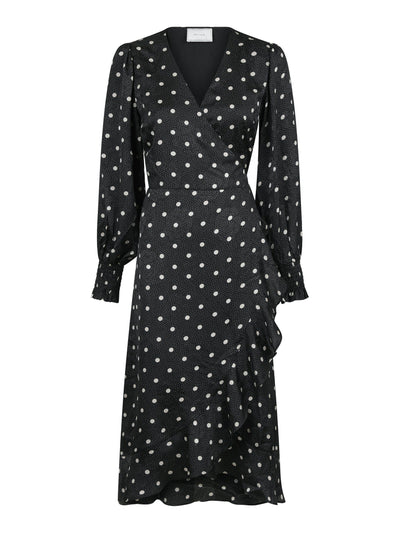 Dress eva retro dot 163384 Black