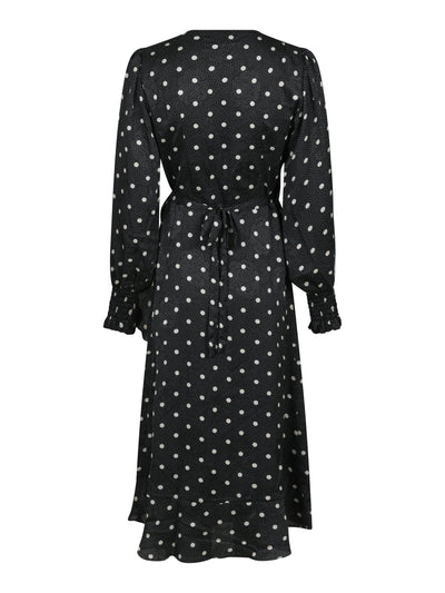 Dress eva retro dot 163384 Black