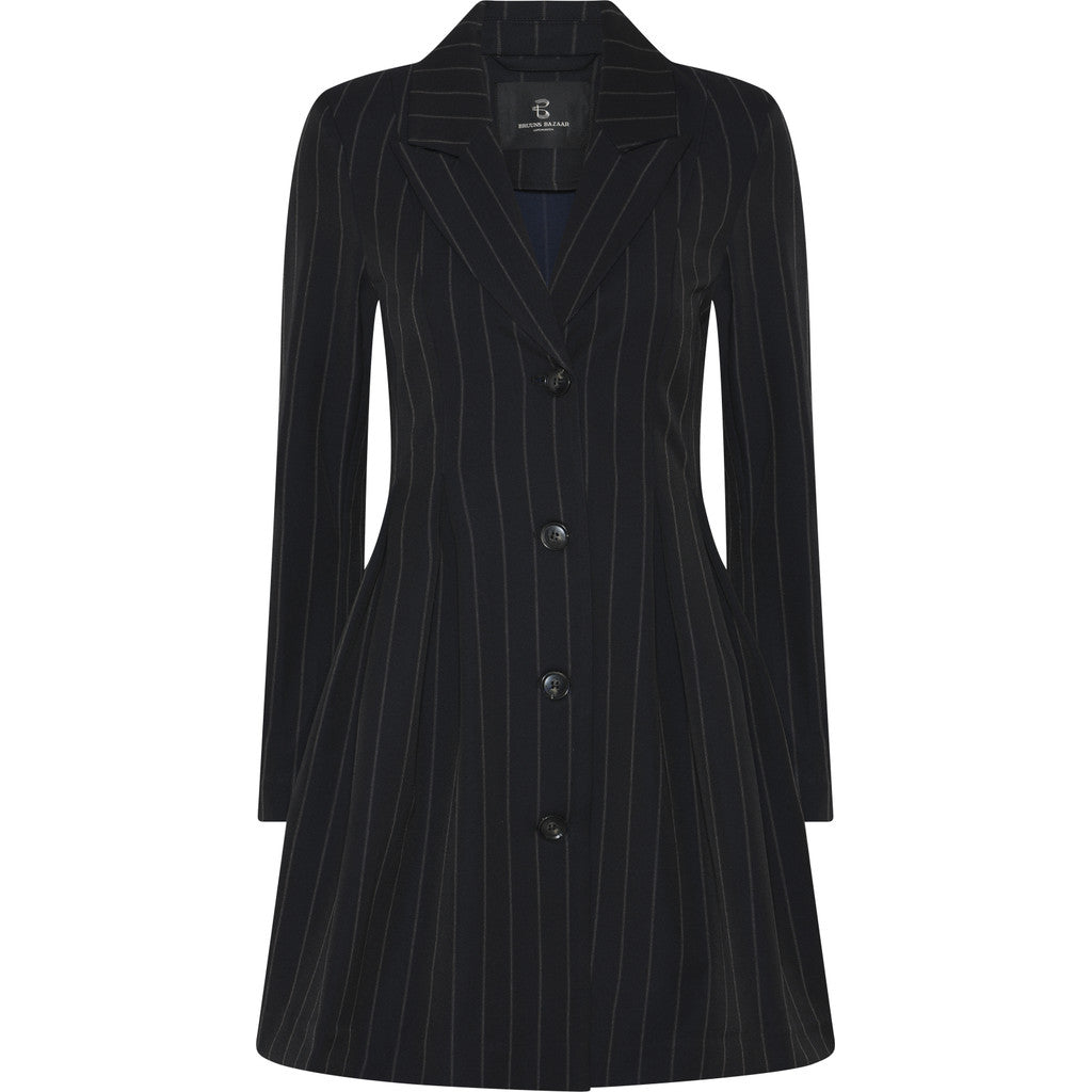 Dress hydrangeabbtova BBW4634 Black pinstripe
