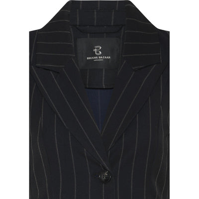 Dress hydrangeabbtova BBW4634 Black pinstripe