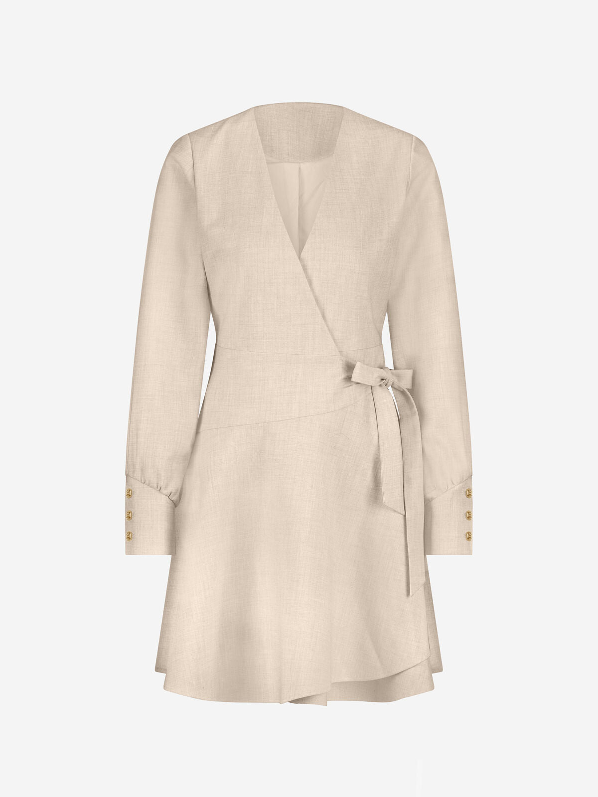 Dress kiev wrap N-5-425  2504 Cream