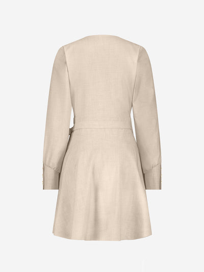 Dress kiev wrap N-5-425  2504 Cream