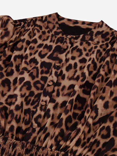 Dress leopard N-5-562-2505 Toffee
