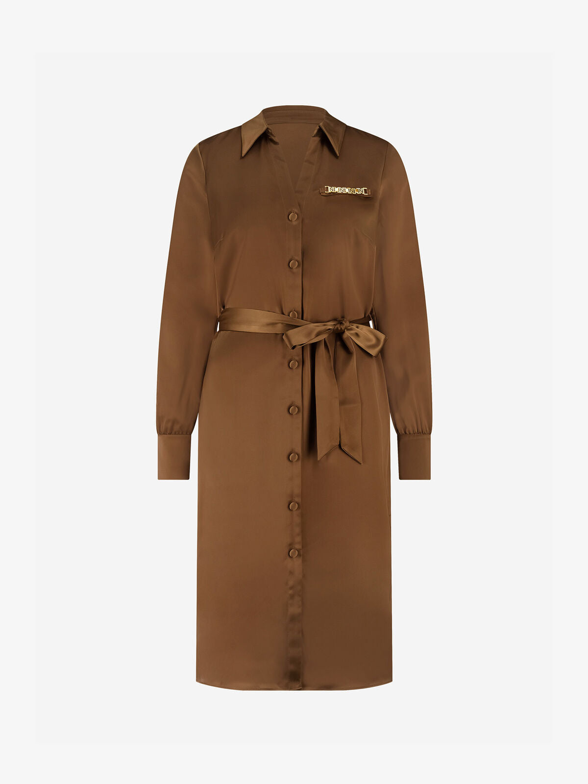 Dress lodi midi N-5-496-2505 Toffee