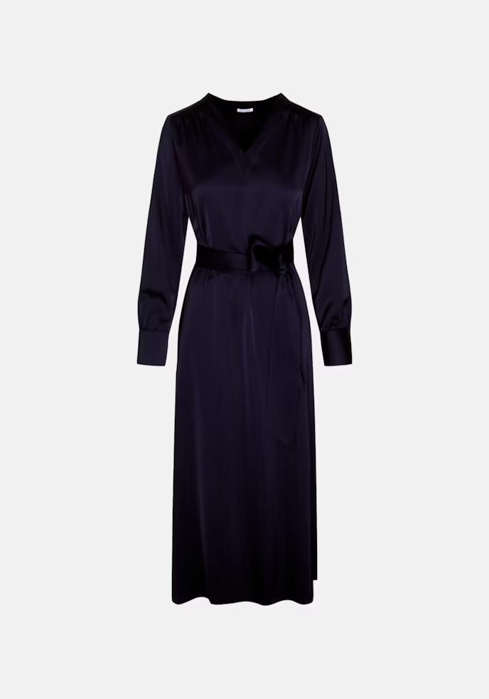 Dress maxi long sleeve 60.136553.18 Navy