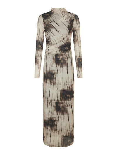Dress onessa mesh 166016 Dusty brown