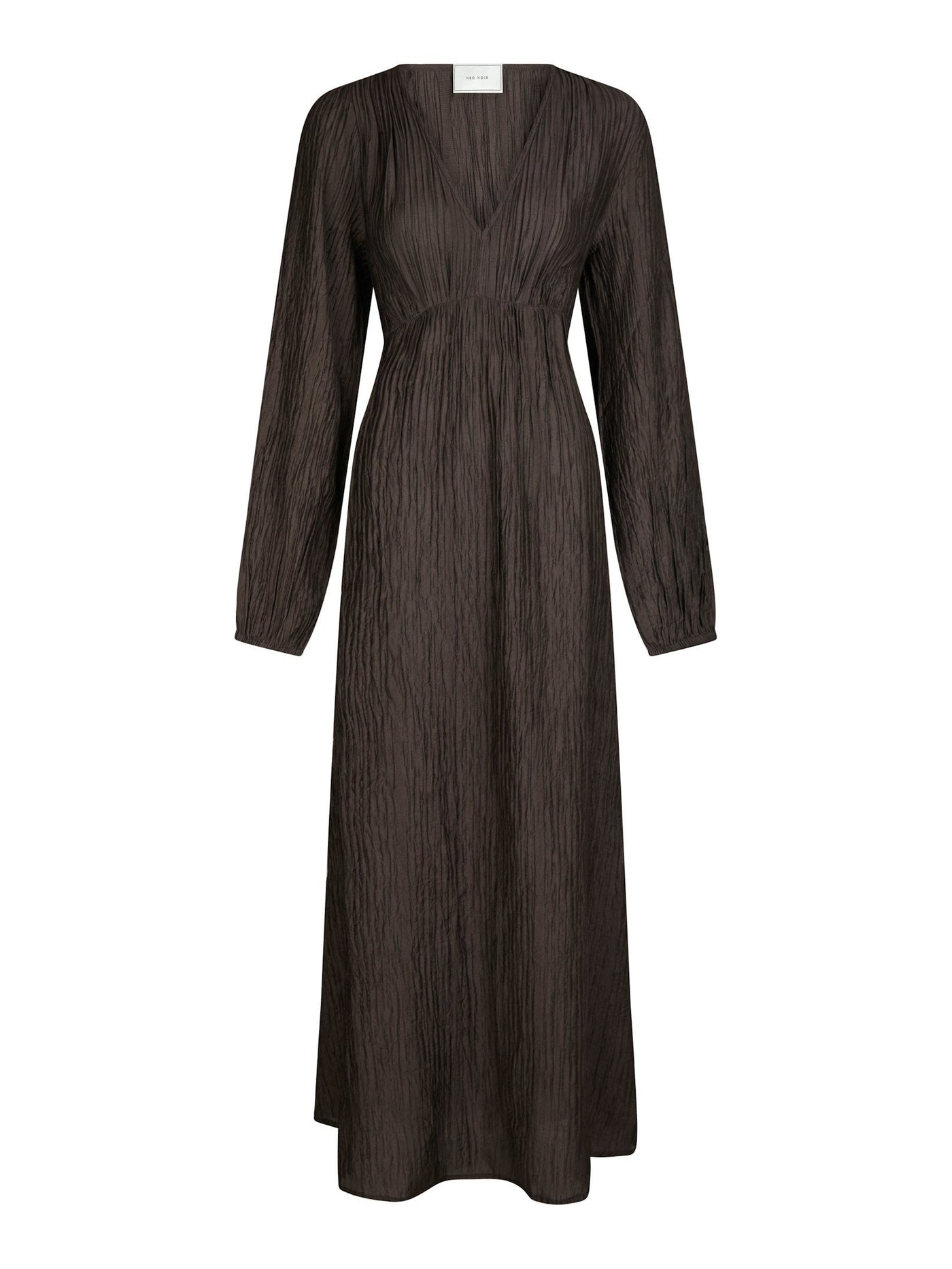 Dress silfi crepe 166670 Dark brown