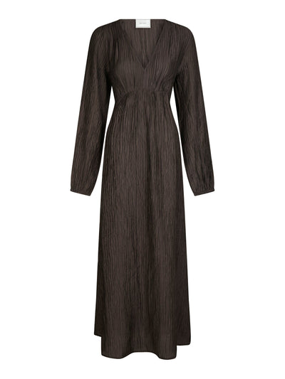 Dress silfi crepe 166670 Dark brown
