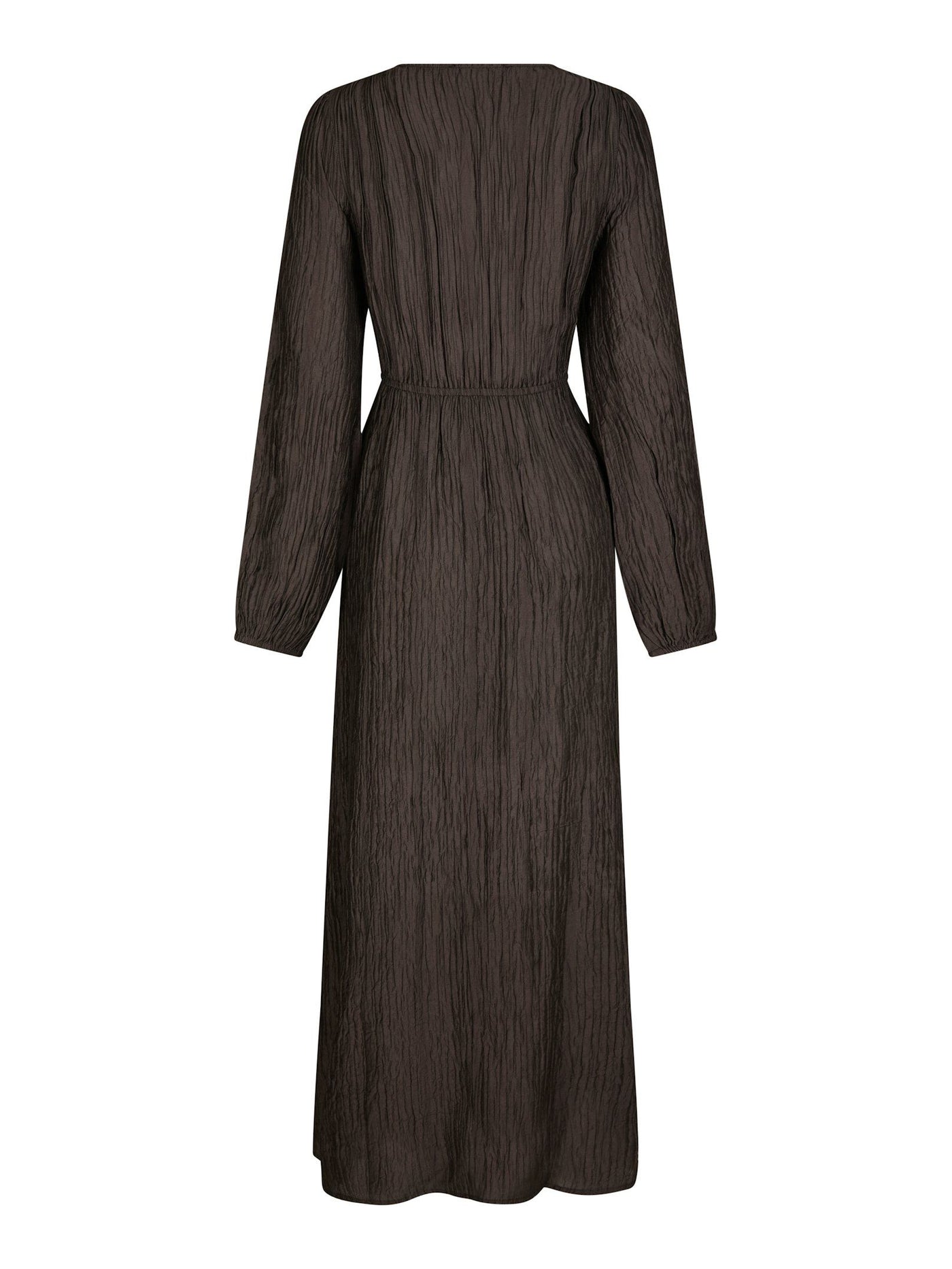 Dress silfi crepe 166670 Dark brown