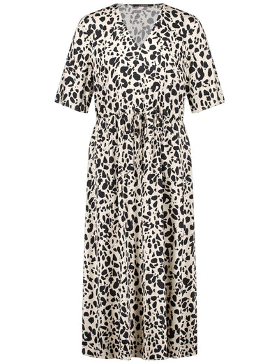 Dress taifun print 780356-11218 Seashell