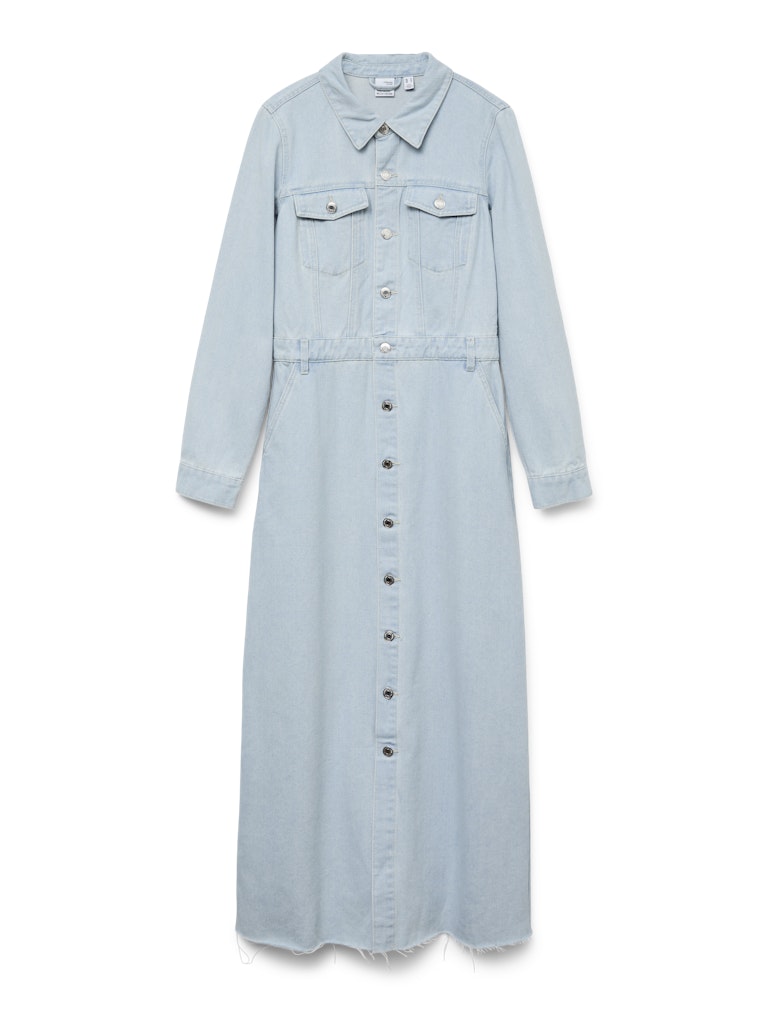 Dress vmmolly 10311586 Light blue denim