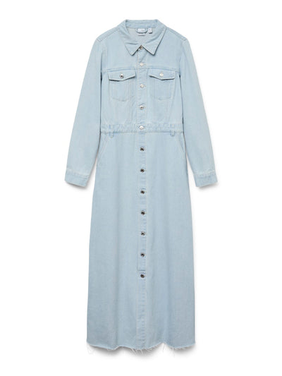 Dress vmmolly 10311586 Light blue denim