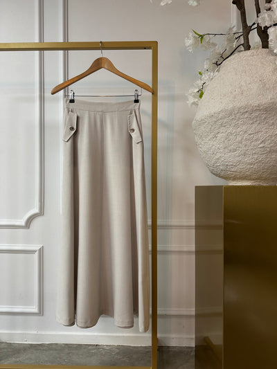 Skirt maxi CFC0122593003 Perla grigio