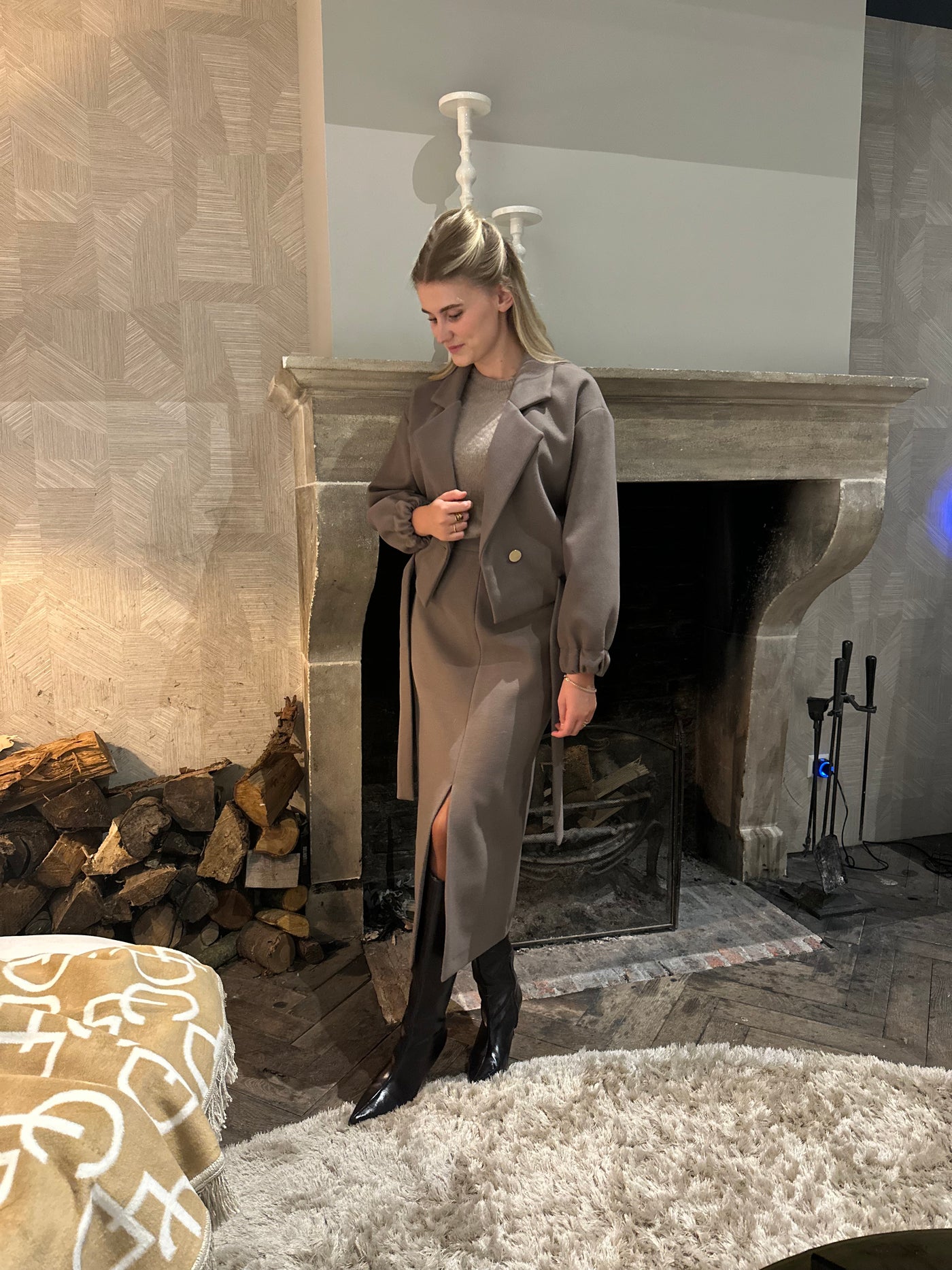 Jacket sophie IN-SO-25 Choco brown