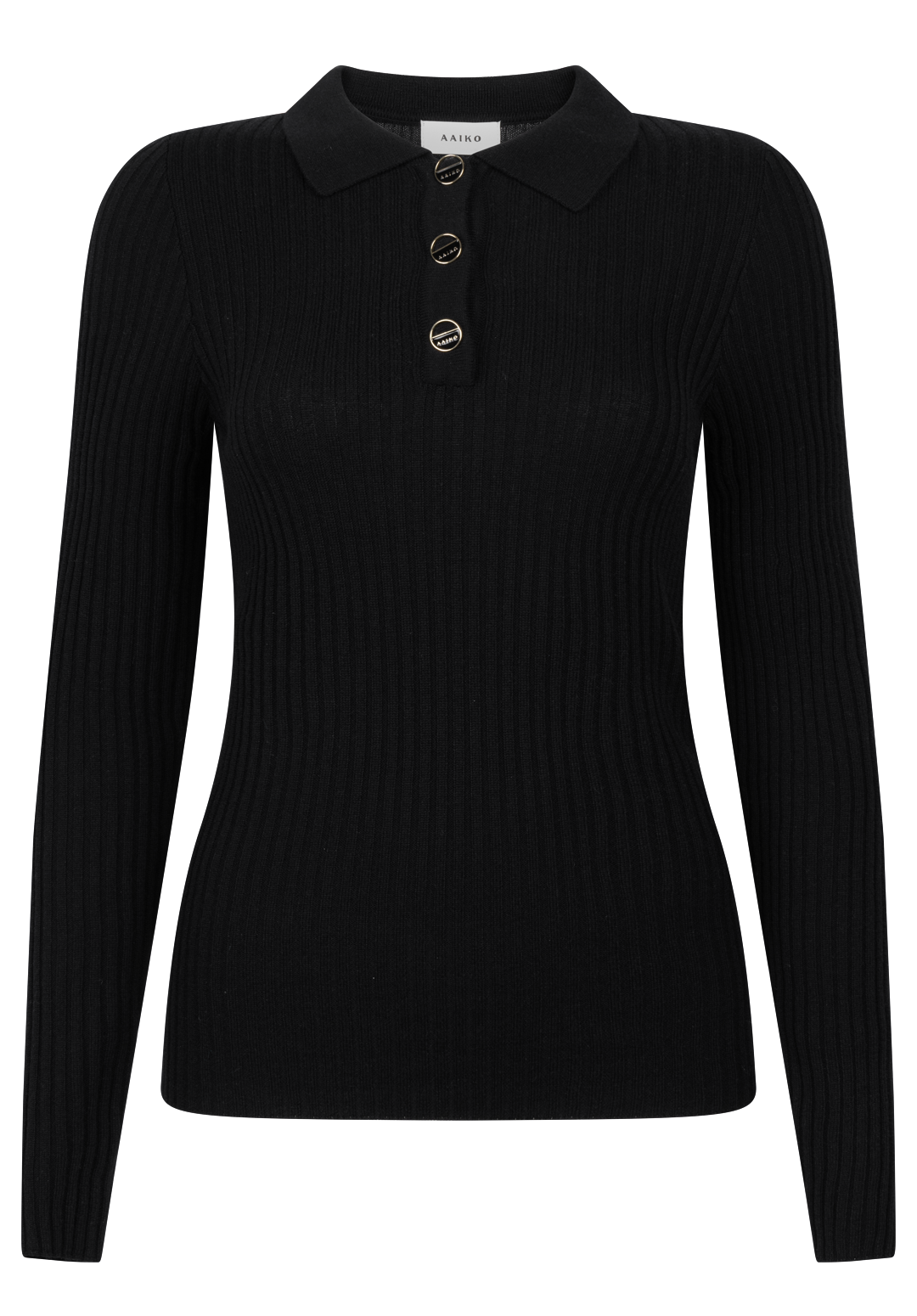 Sweater flores WO310 Black
