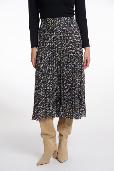 Skirt febe febe.7002511 Black caligraphy