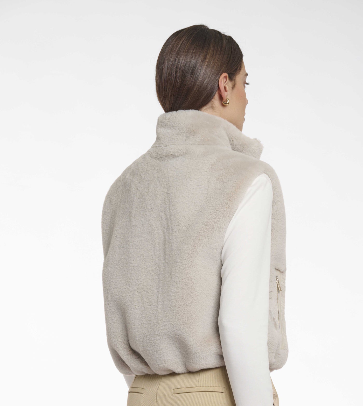 Gilet faux fur  Nikki.7002511 Birch
