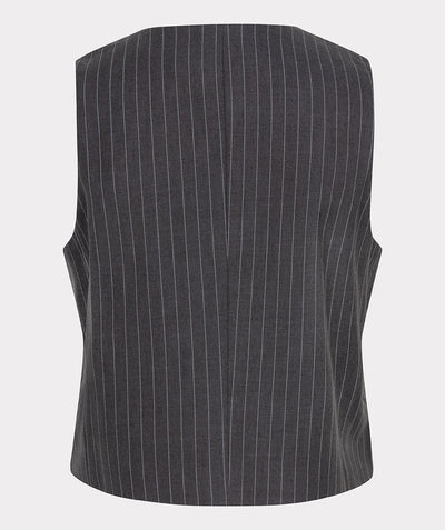 Gilet pinstripe W24.10700 Dark grey