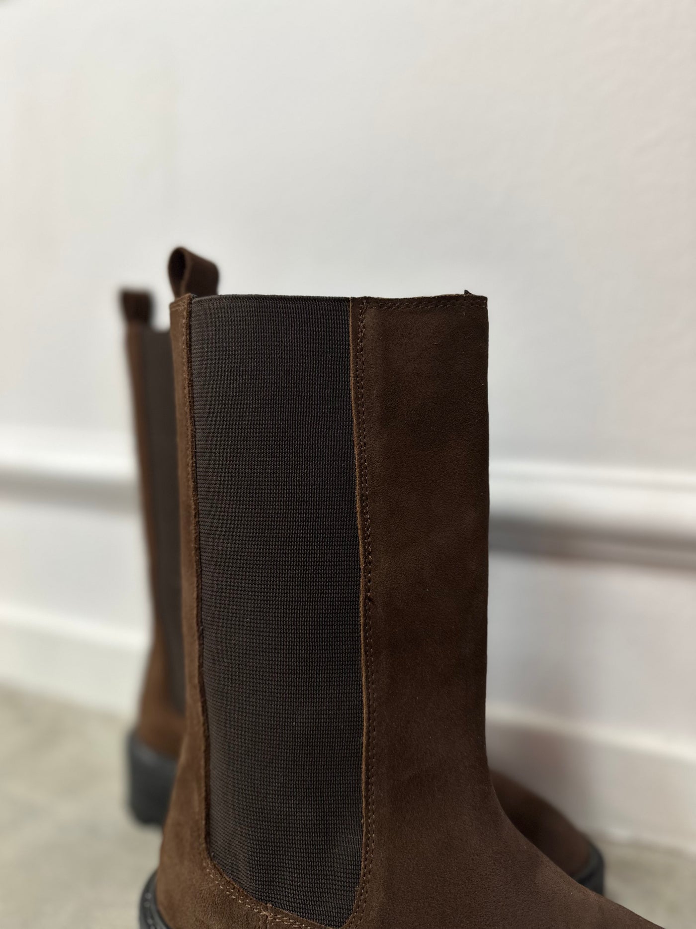 Boots suede D2987 Bruin