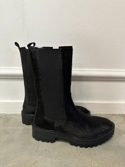 Boots pony D1987 Zwart