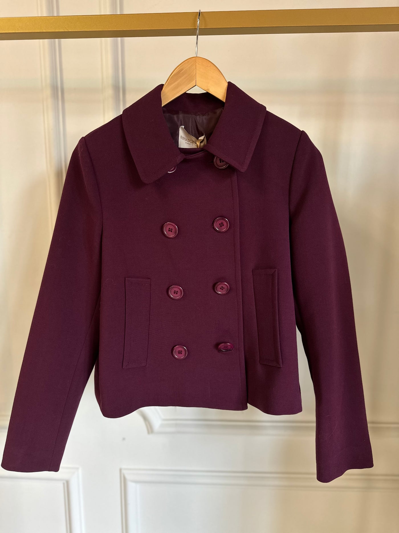 Blazer rewi capp corto CFC0125793003 Bordeaux rosso