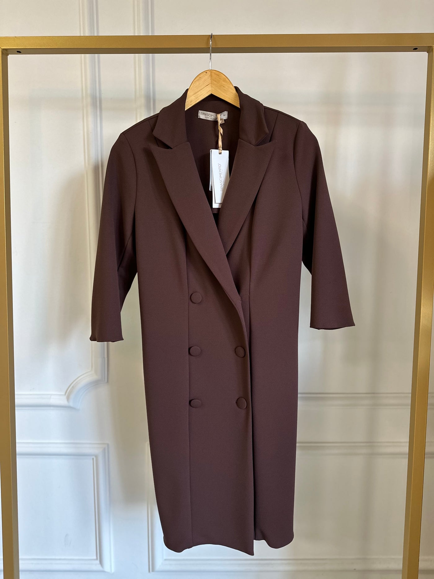 Dress rewi abi chemise CFC0125623003 Chocolate