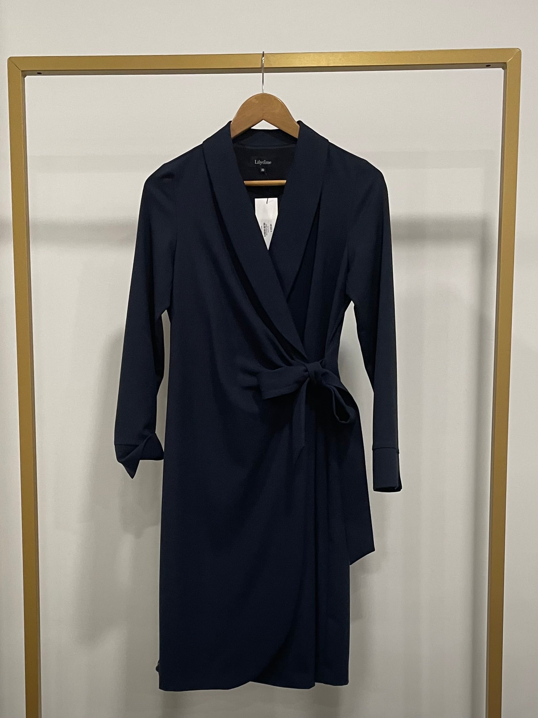 Jurk veerle veerle-26 Navy – Village Collection