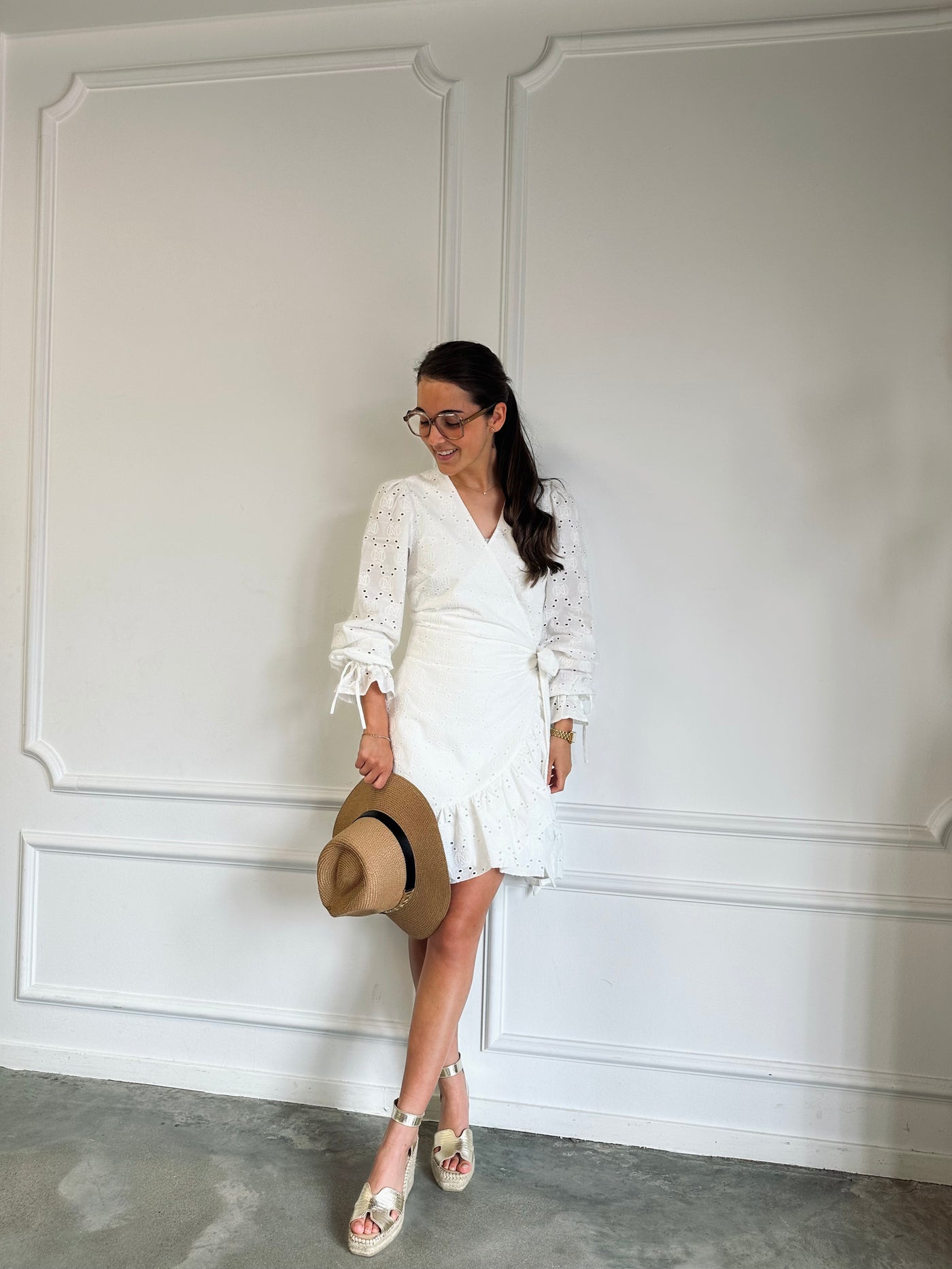 Dress jojo N-5-262-2503 Star white