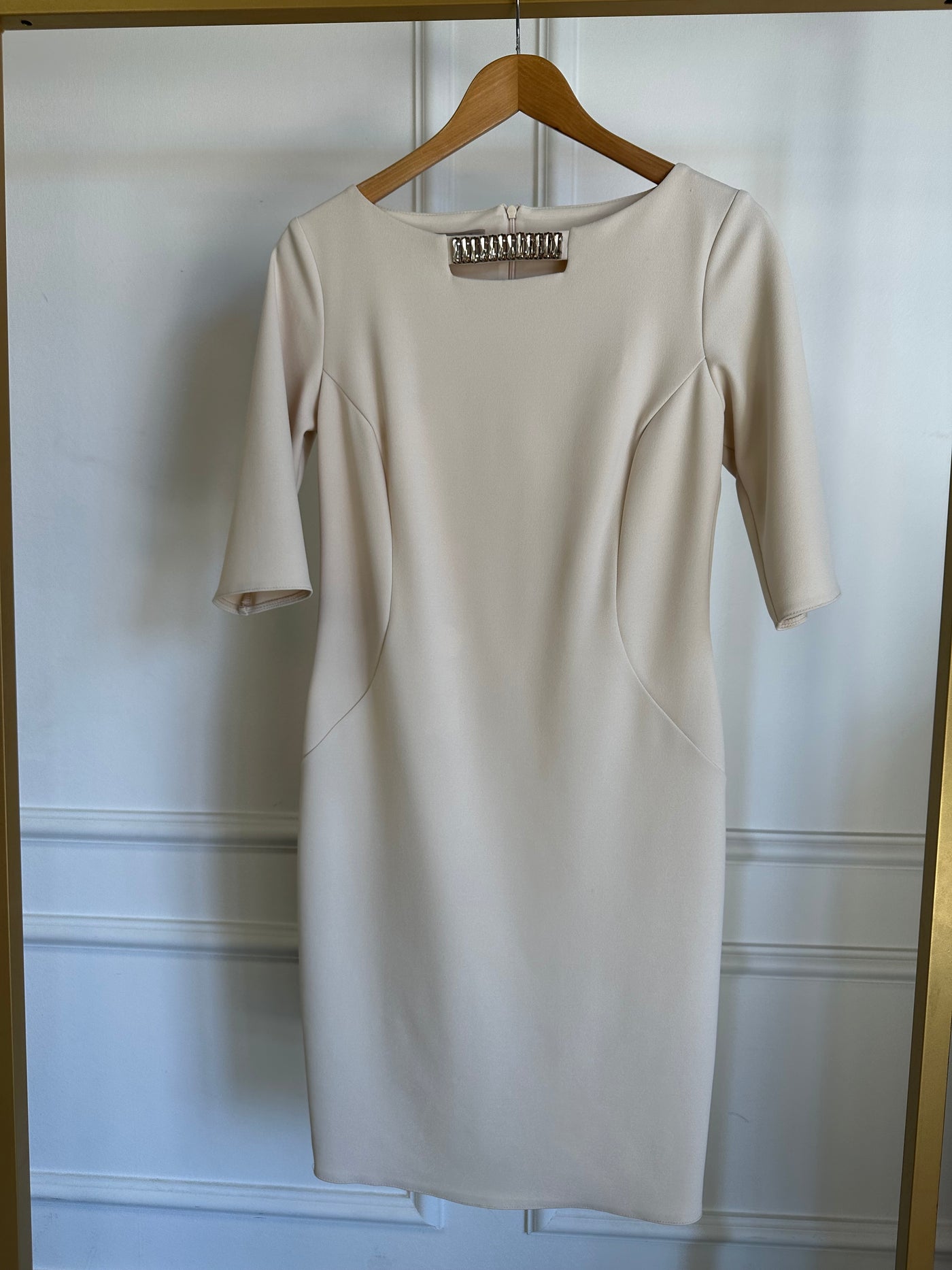 Dress abi tubino CFC0122958003 Beige