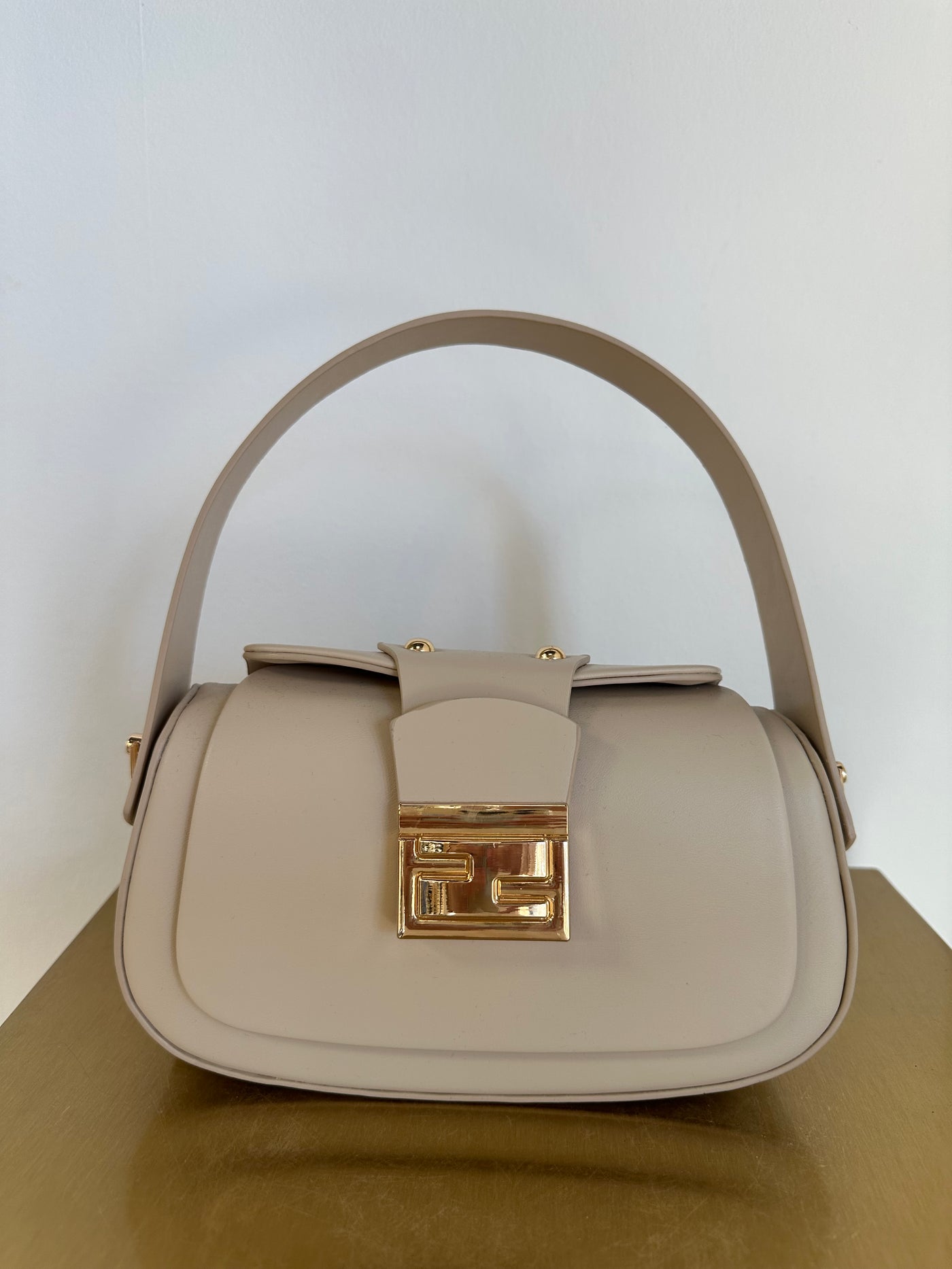 Bag gold detail YL-26005-1 Beige