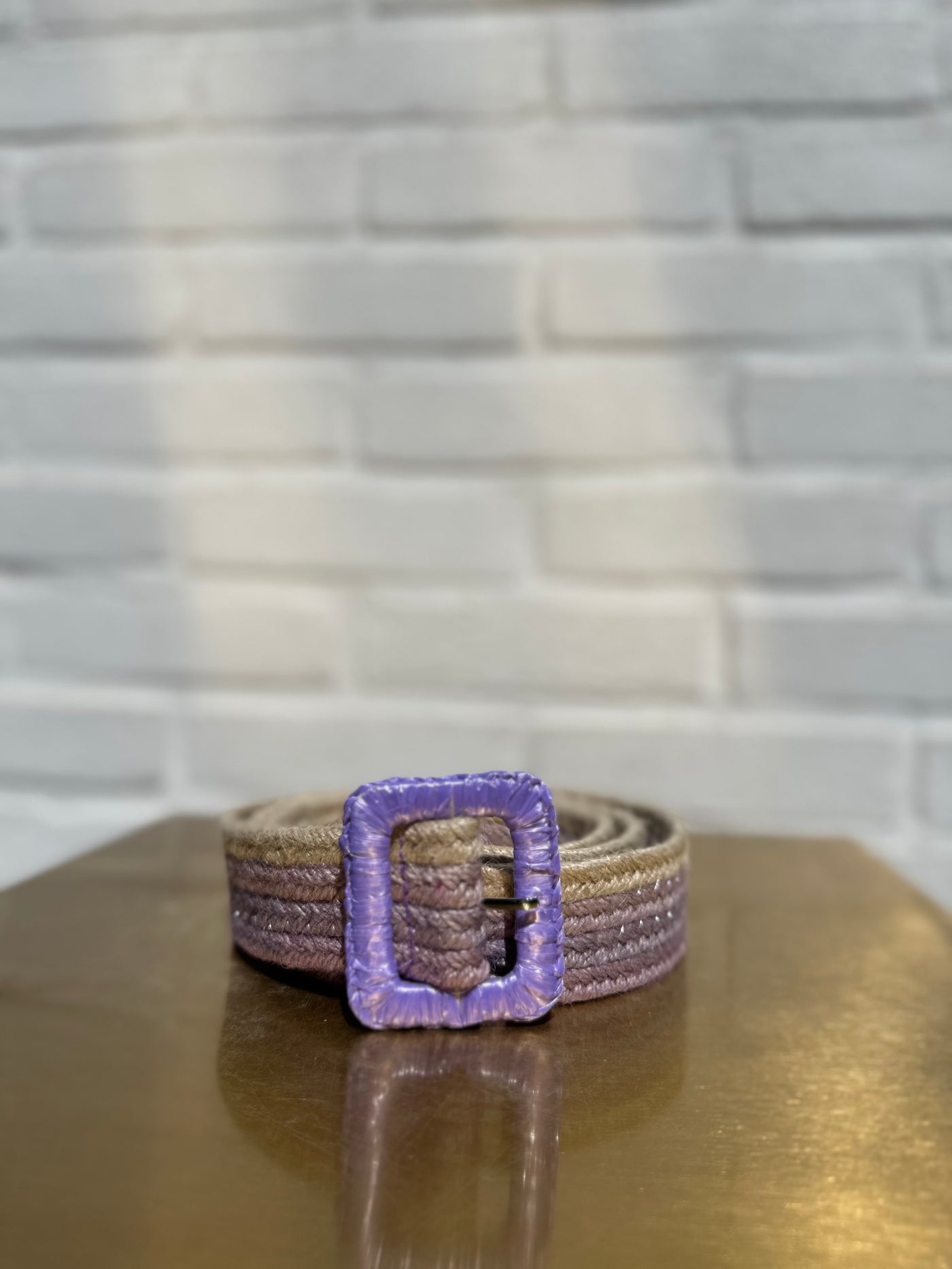 Riem jute multi B-23707 Paars