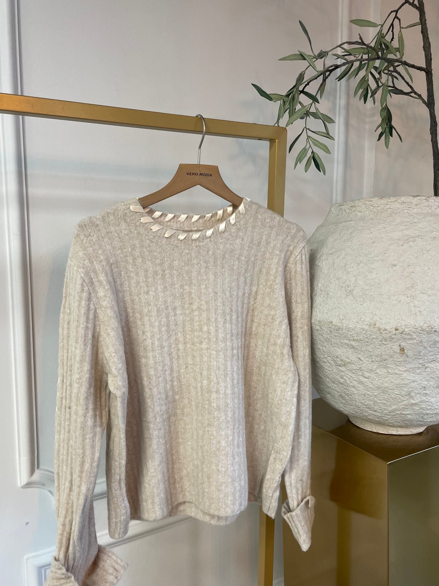 Trui lint SC253017 Beige