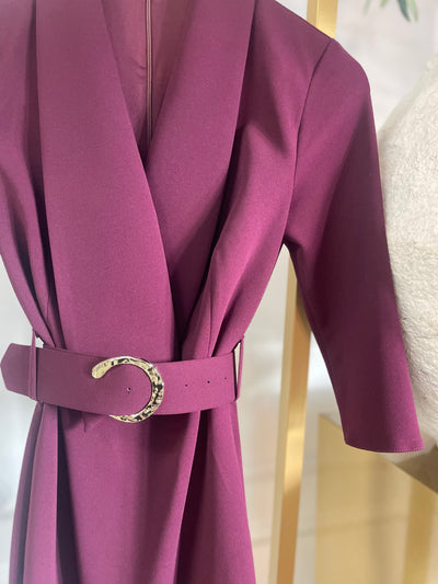 Dress rewi abito CFC0126777003 Bordeaux rosso